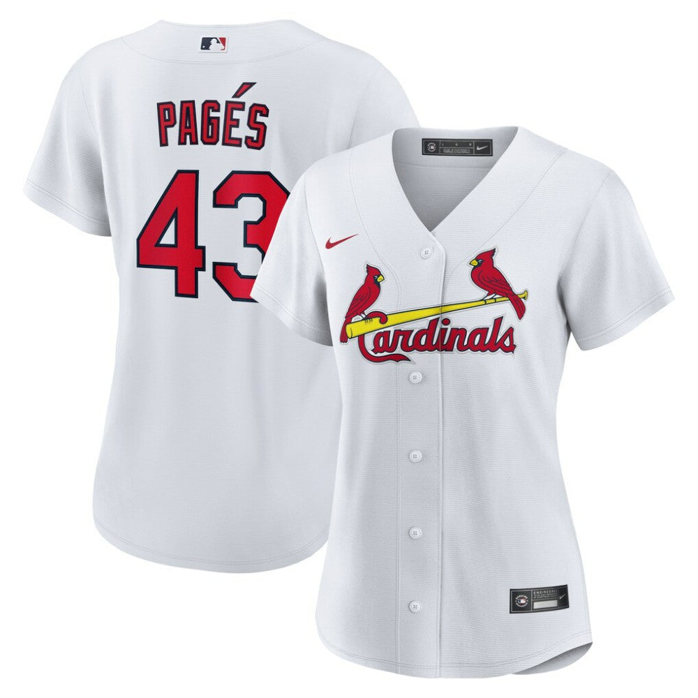 Pedro Pagés St. Louis Cardinals Nike Women's Home Replica Jersey Sale