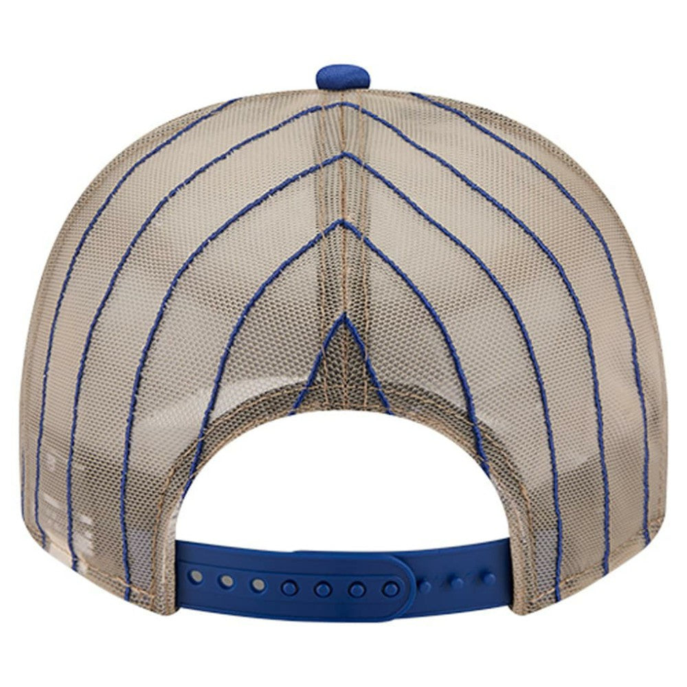 Chicago Cubs New Era Vintage Arched Foam Front 9FIFTY A-Frame Adjustable Trucker Hat discount