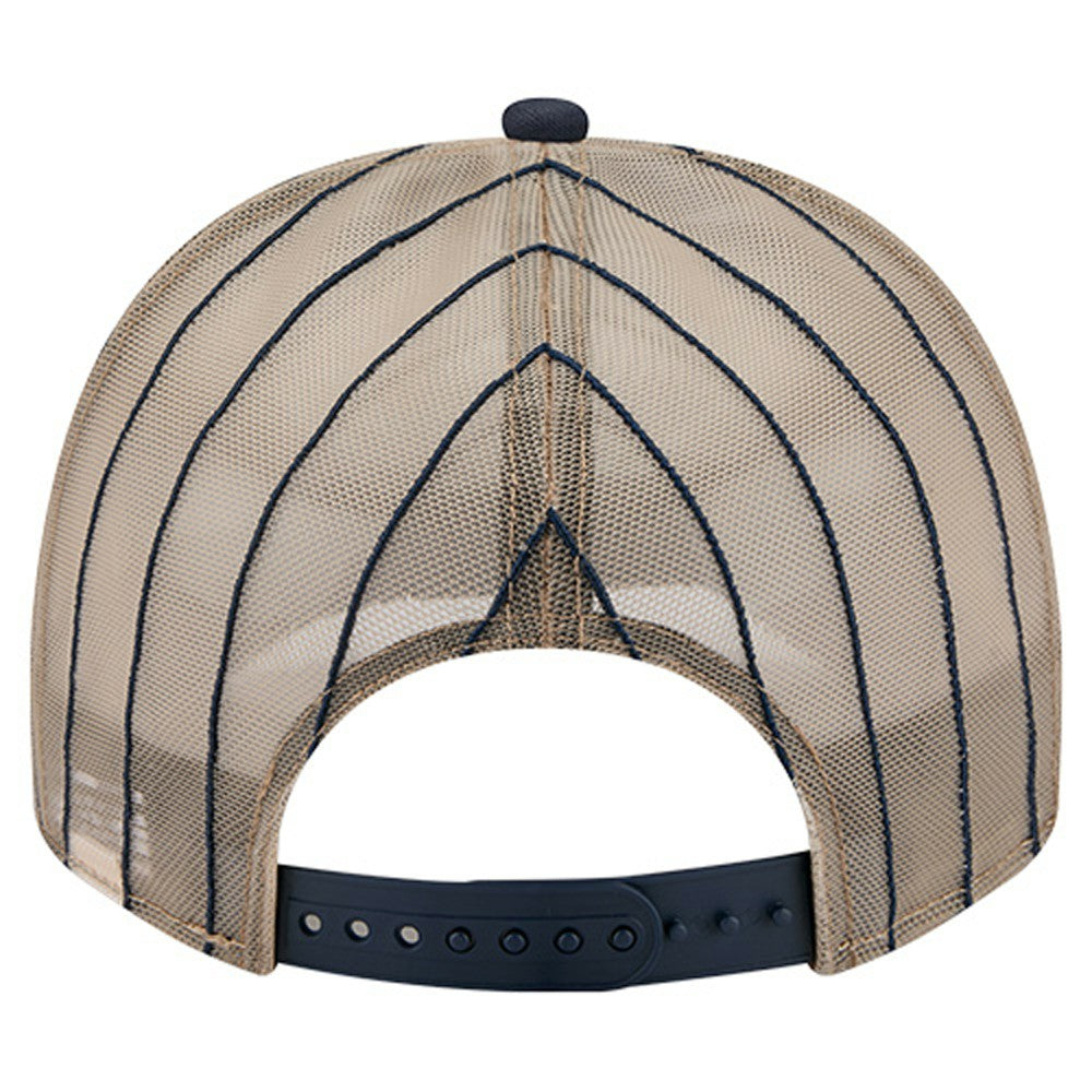 New York Yankees New Era Vintage Arched Foam Front 9FIFTY A-Frame Adjustable Trucker Hat On Sale