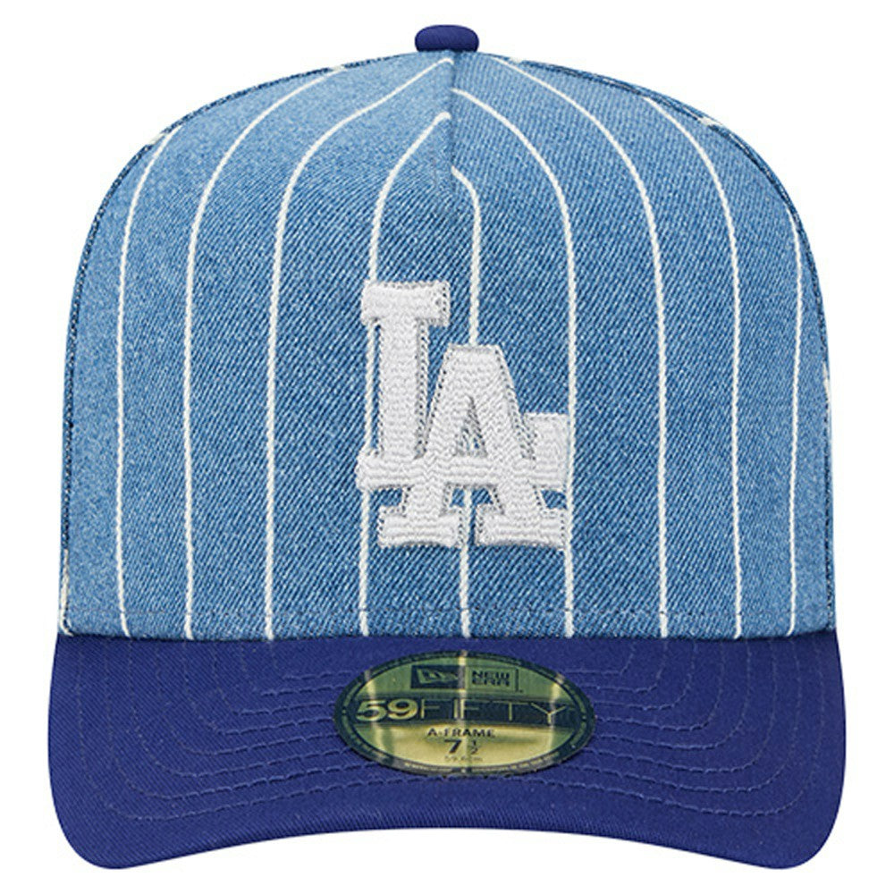 Los Angeles Dodgers New Era Parallel A-Frame 59FIFTY Fitted Hat Clearance