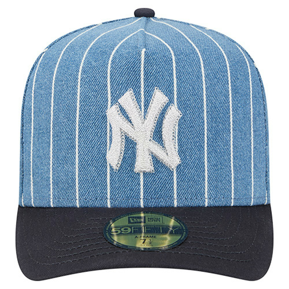 New York Yankees New Era Parallel A-Frame 59FIFTY Fitted Hat discount