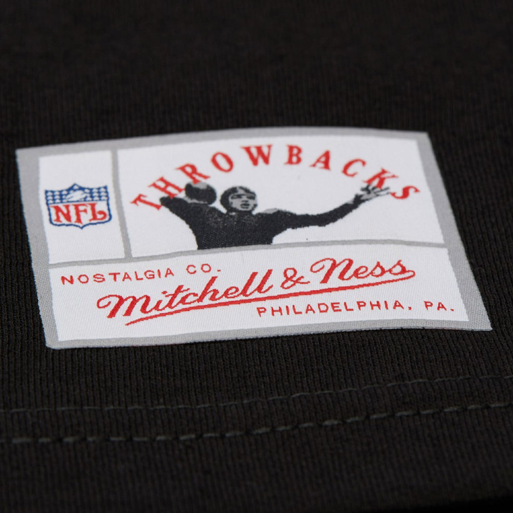 Reggie White Green Bay Packers Chalked Up Player Graphic T-Shirt Black - Mitchell & Ness