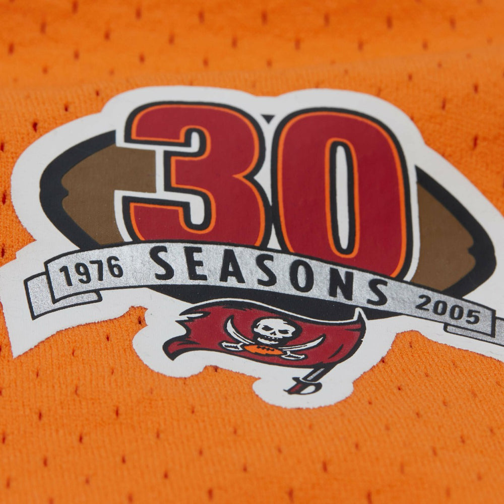 Warren Sapp Tampa Bay Buccaneers Retired Player Name & Number Mesh Top Orange - Mitchell & Ness