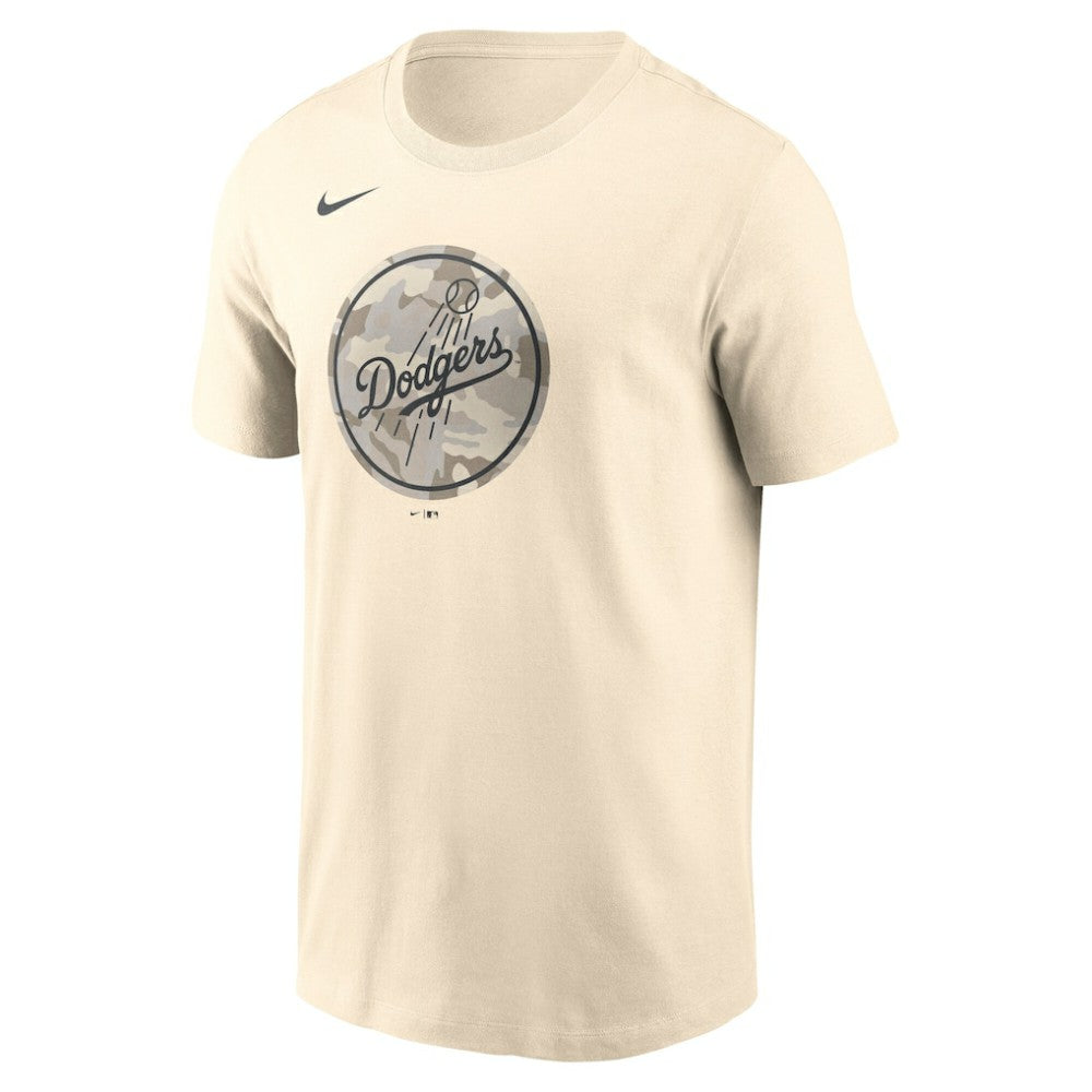 Los Angeles Dodgers Nike Camo Logo T-Shirt On Sale