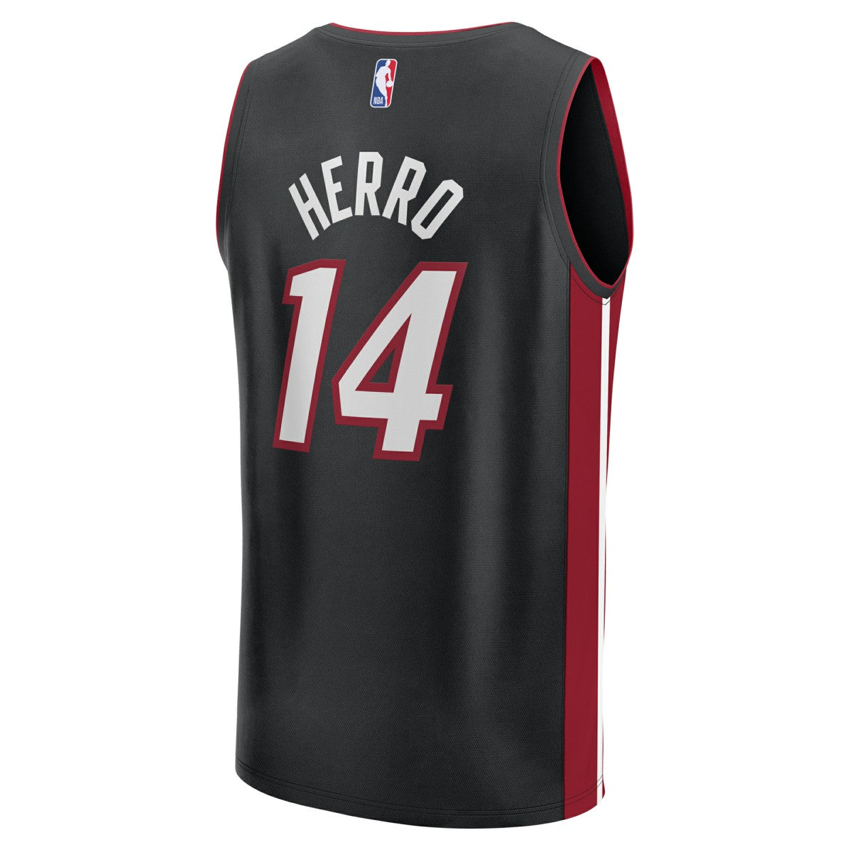 Fanatics - Tyler Herro Miami Heat Fast Break Replica Player Jersey - Black - Icon Edition