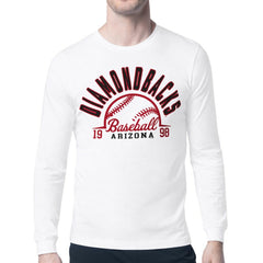 Arizona Diamondbacks Starter Half Ball Team Graphic Long Sleeve T-Shirt On Sale