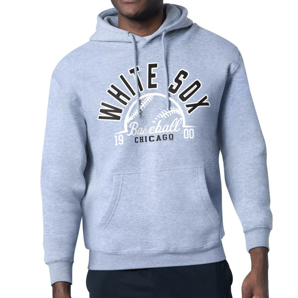 Chicago White Sox Starter Half Ball Team Graphic Pullover Hoodie On Sale