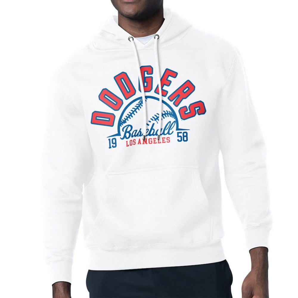 Los Angeles Dodgers Starter Half Ball Team Graphic Pullover Hoodie discount