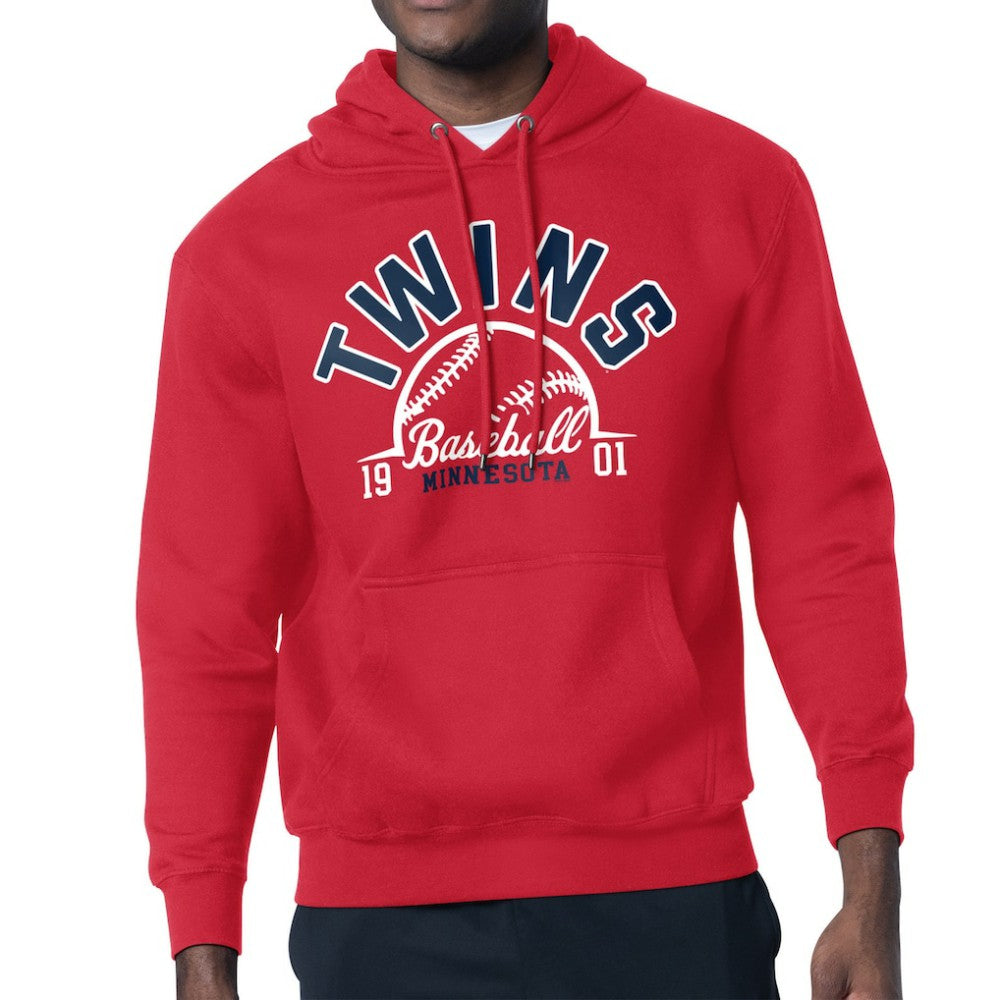 Minnesota Twins Starter Half Ball Team Graphic Pullover Hoodie Sale