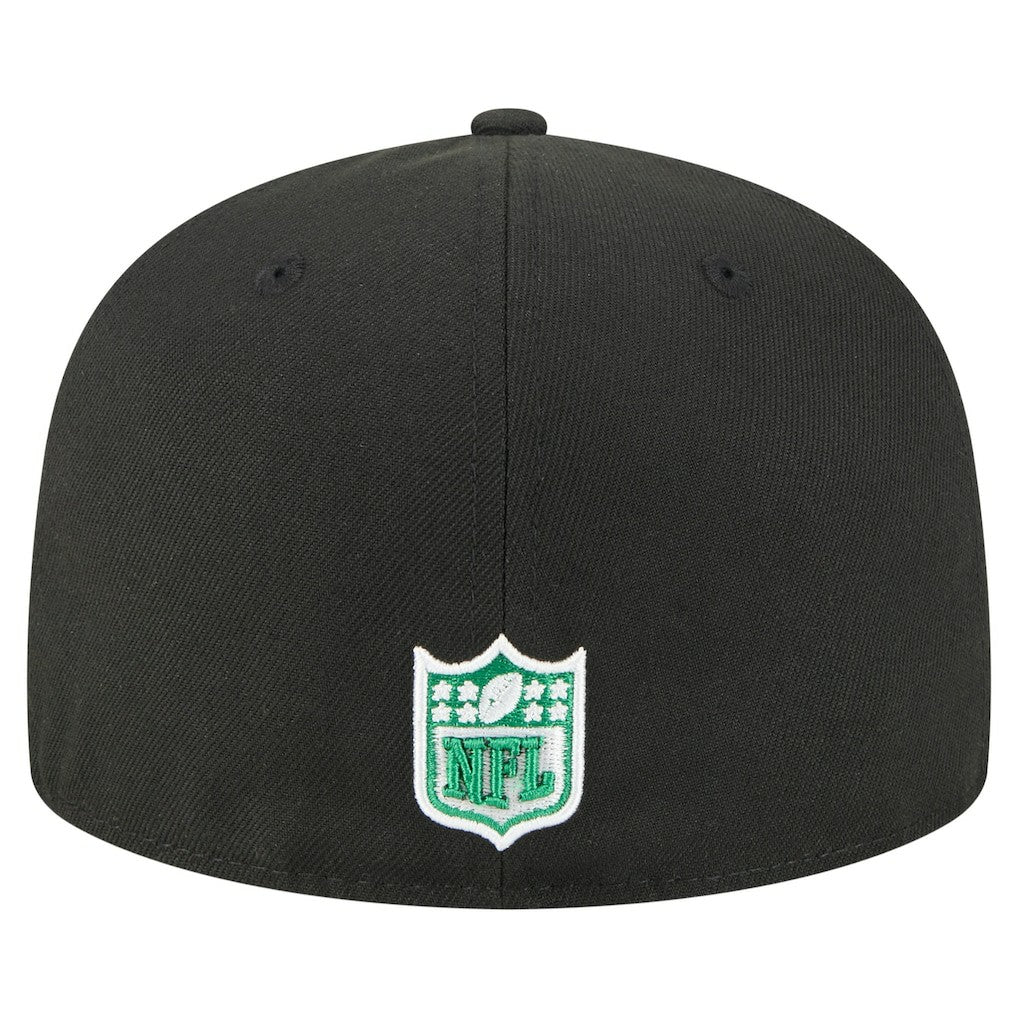 Philadelphia Eagles New Era Super Bowl LIX Champions Historic Side Patch 59FIFTY Fitted Hat Black - NFL