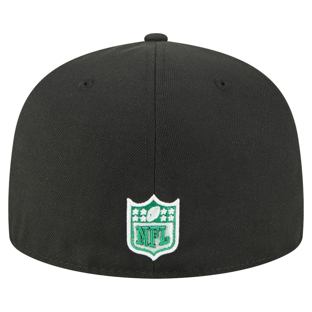 Philadelphia Eagles New Era Super Bowl LIX Champions Historic Side Patch 59FIFTY Fitted Hat Black - NFL