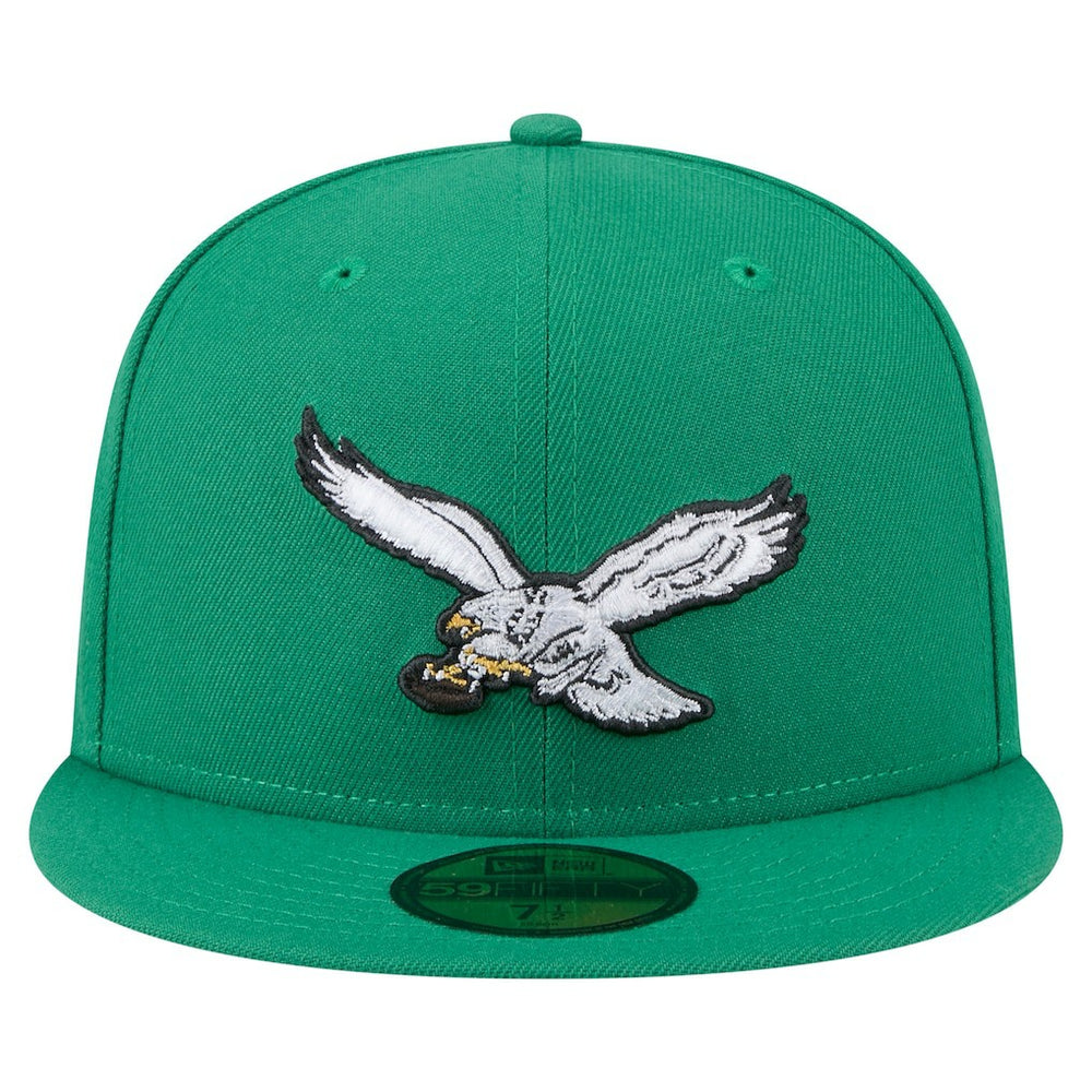 Philadelphia Eagles New Era Super Bowl LIX Champions Historic Side Patch 59FIFTY Fitted Hat Kelly Green - NFL