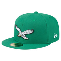 Philadelphia Eagles New Era Super Bowl LIX Champions Historic Side Patch 59FIFTY Fitted Hat Kelly Green - NFL