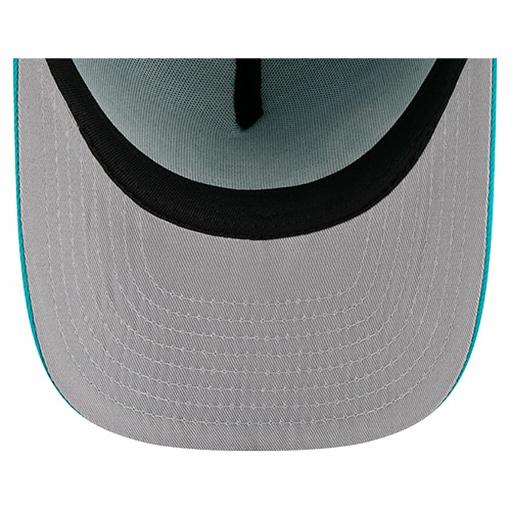 Miami Dolphins New Era Local Play A-Frame 9FIFTY Snapback Hat Aqua - NFL