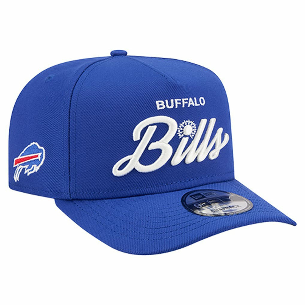 Buffalo Bills New Era Local Play A-Frame 9FIFTY Snapback Hat Royal - NFL