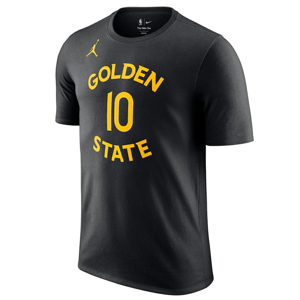 NBA - Jimmy Butler III Golden State Warriors Jordan Brand Statement Edition Name & Number T-Shirt - Black