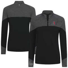 Arizona Diamondbacks Levelwear Women's Classic Stripes Insignia 2.0 Raglan Quarter-Zip Top Clearance