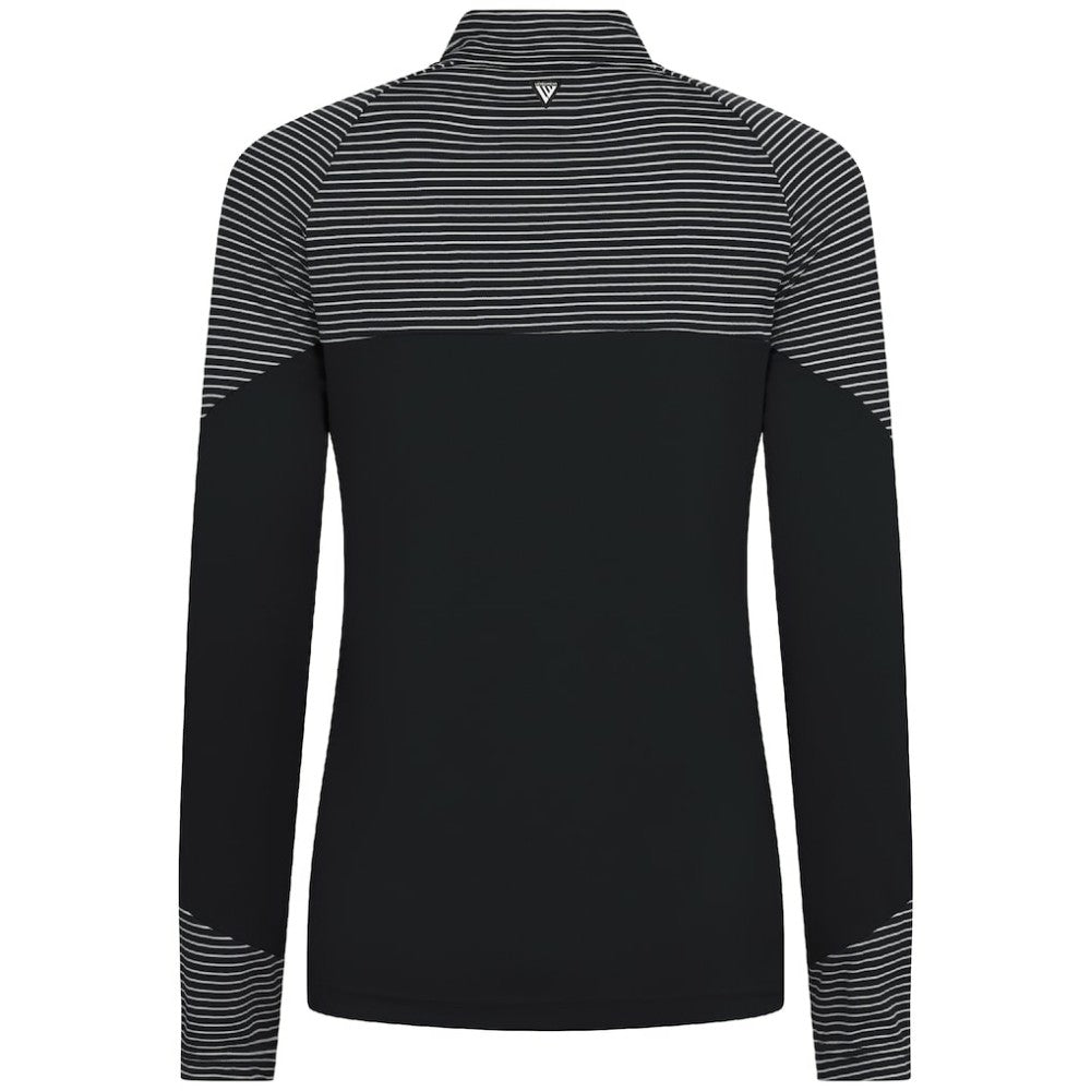 Arizona Diamondbacks Levelwear Women's Classic Stripes Insignia 2.0 Raglan Quarter-Zip Top Clearance