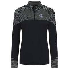 Colorado Rockies Levelwear Women's Classic Stripes Insignia 2.0 Raglan Quarter-Zip Top Near Me