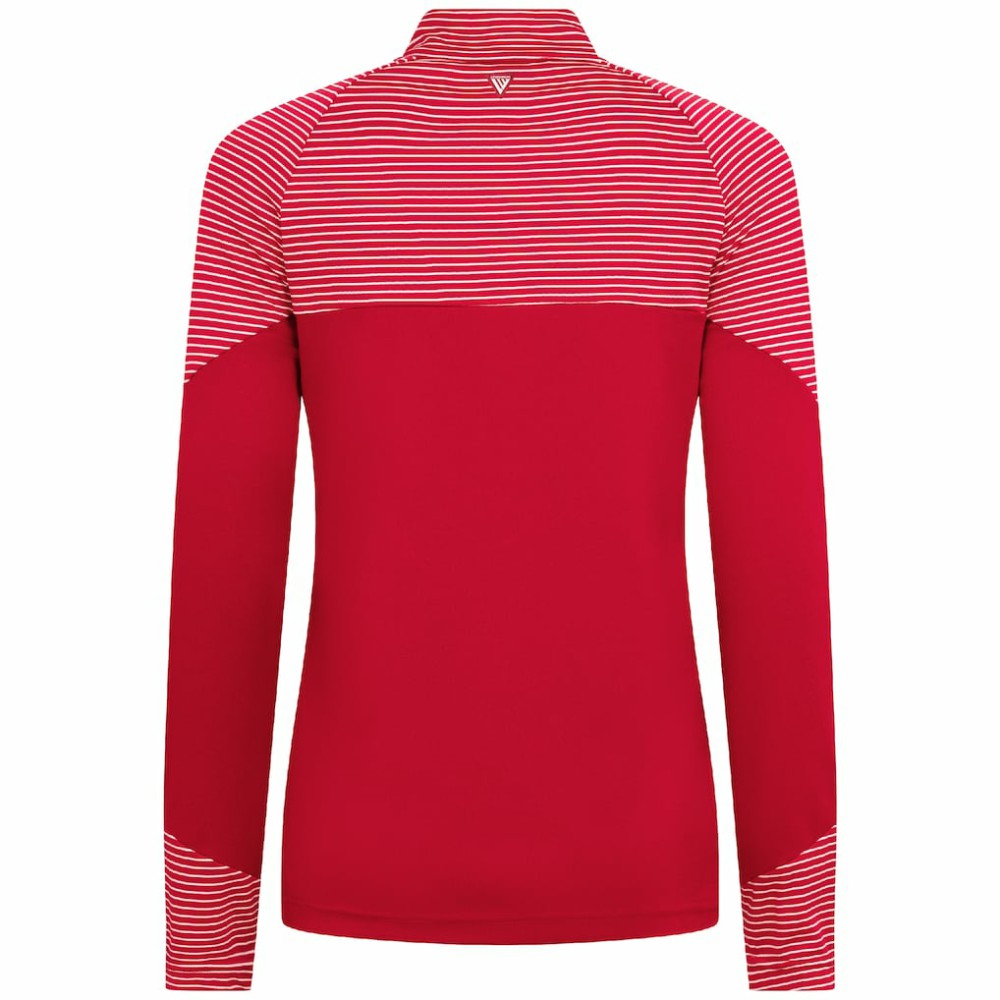 Los Angeles Angels Levelwear Women's Classic Stripes Insignia 2.0 Raglan Quarter-Zip Top discount