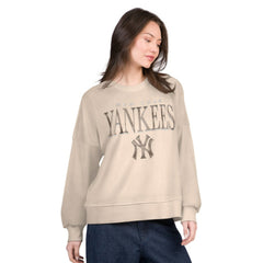 New York Yankees G-III 4Her by Carl Banks Women's Oversized Vet II Sweatshirt Sale