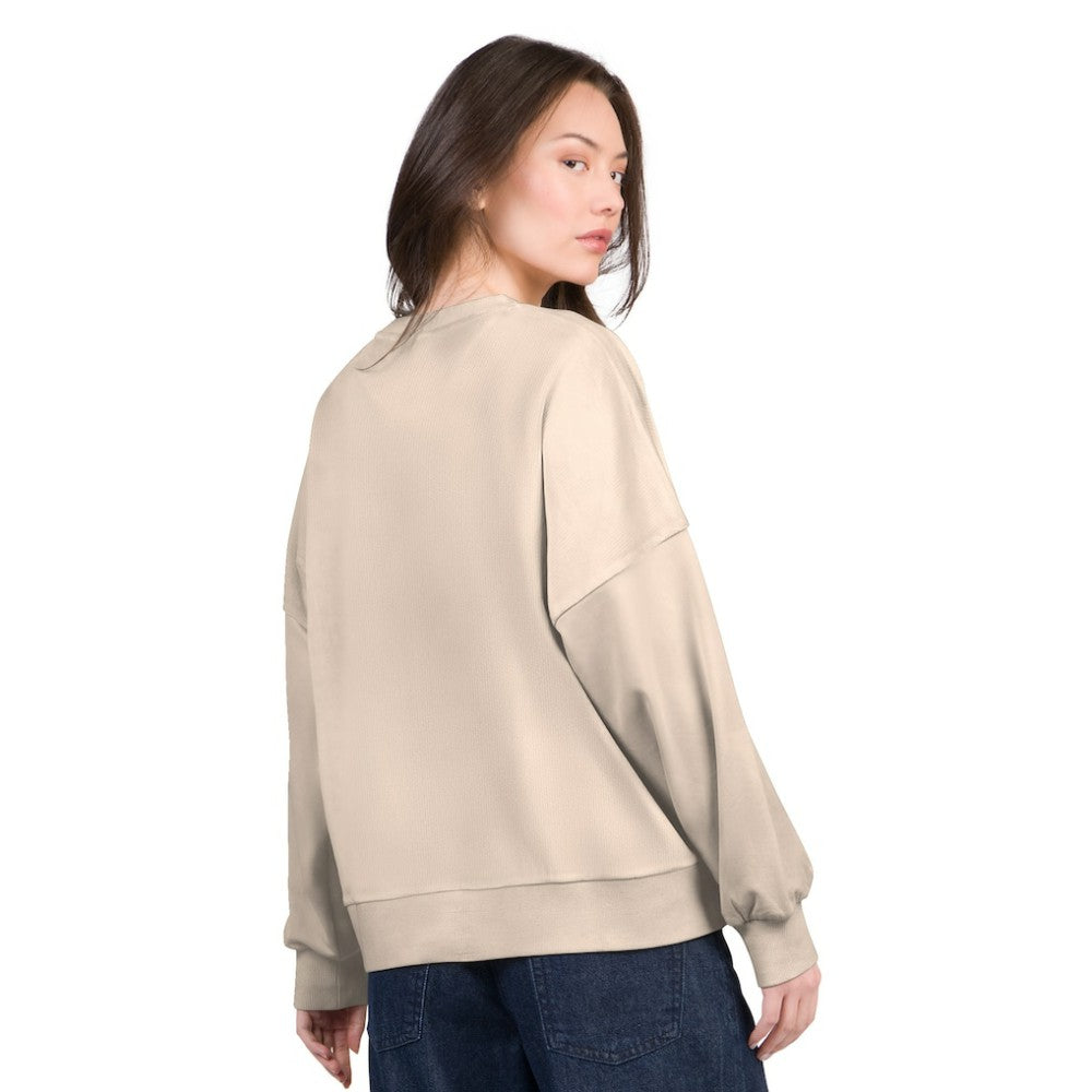 Chicago Cubs G-III 4Her by Carl Banks Women's Oversized Vet II Sweatshirt Sale