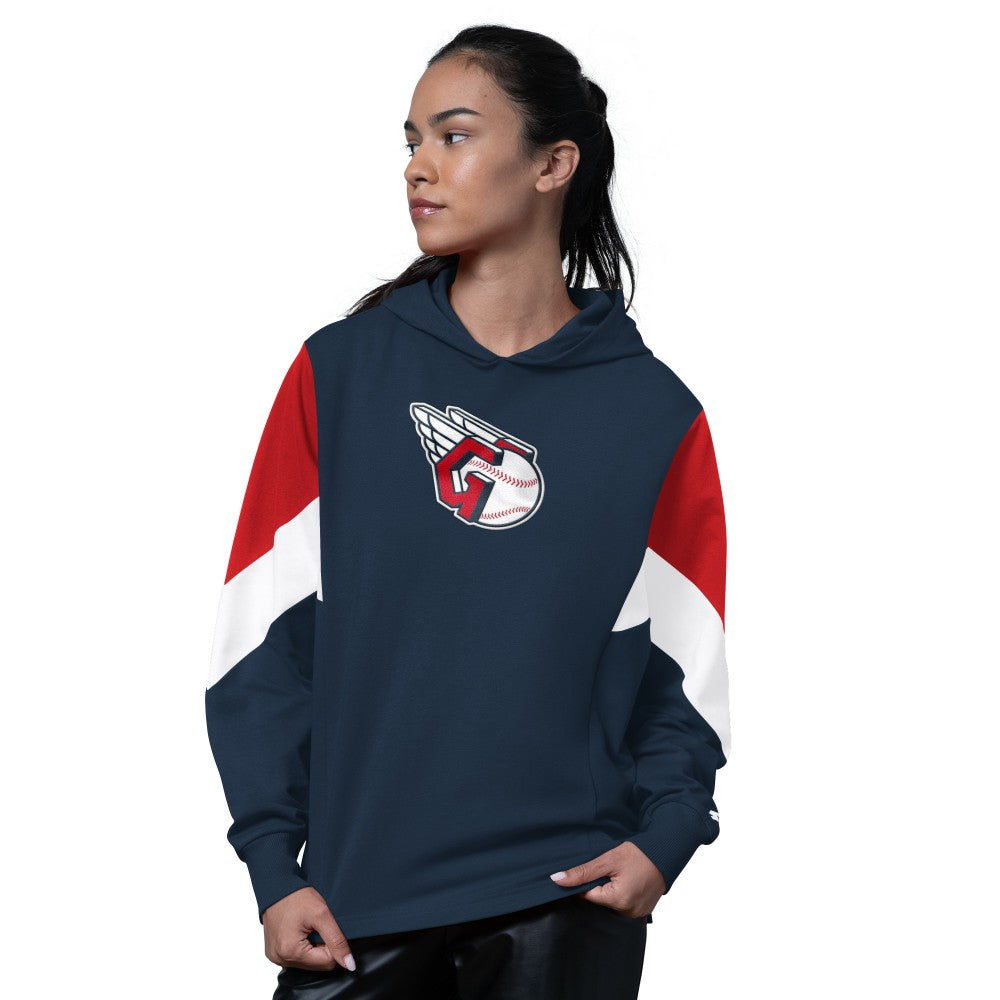 Cleveland Guardians Starter Women's Scrimmage Pullover Hoodie discount