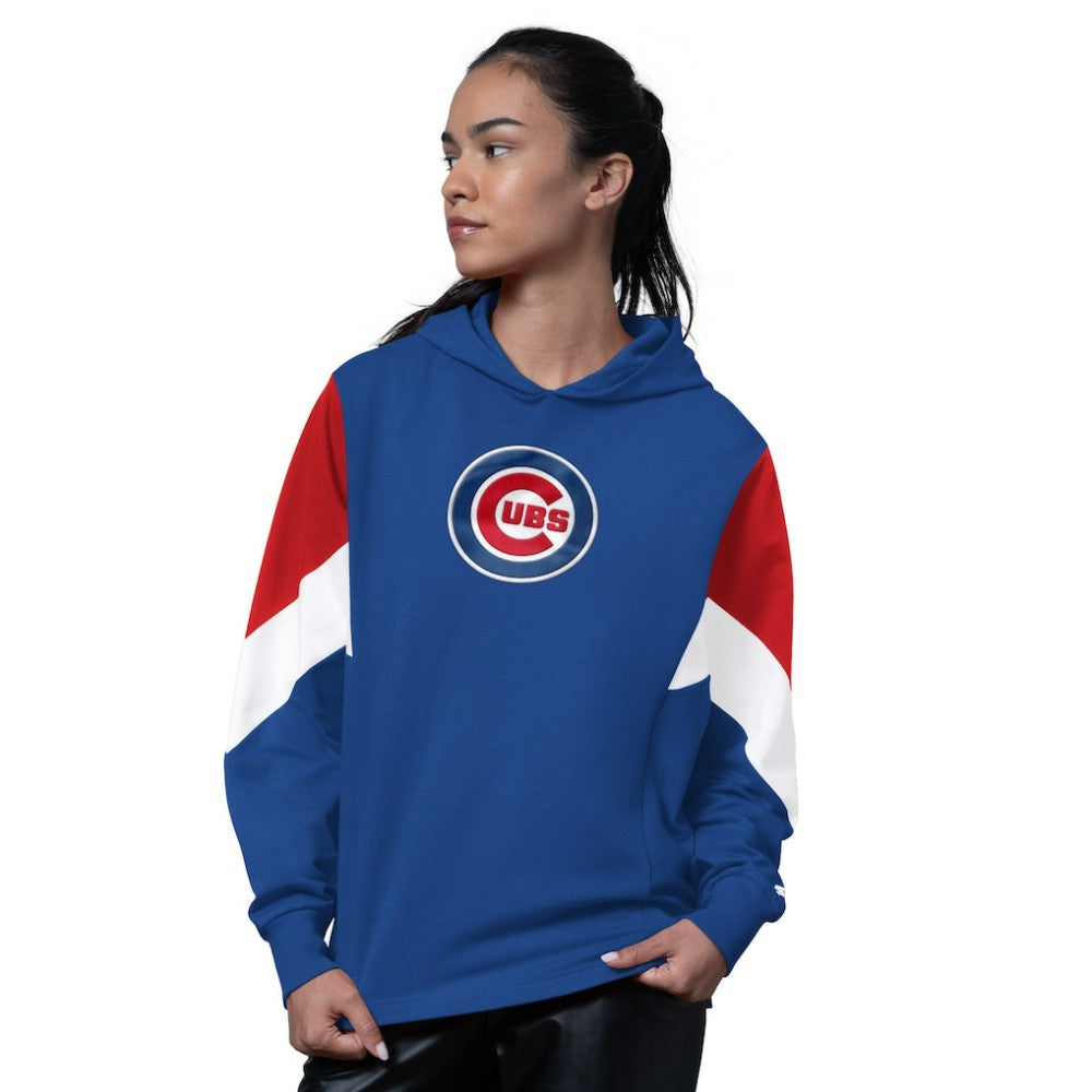 Chicago Cubs Starter Women's Scrimmage Pullover Hoodie for sale