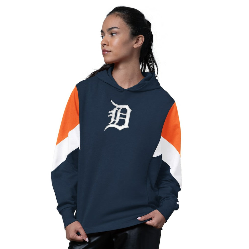 Detroit Tigers Starter Women's Scrimmage Pullover Hoodie Clearance