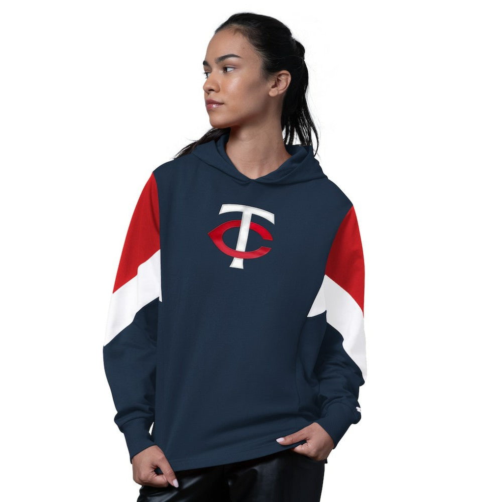 Minnesota Twins Starter Women's Scrimmage Pullover Hoodie discount