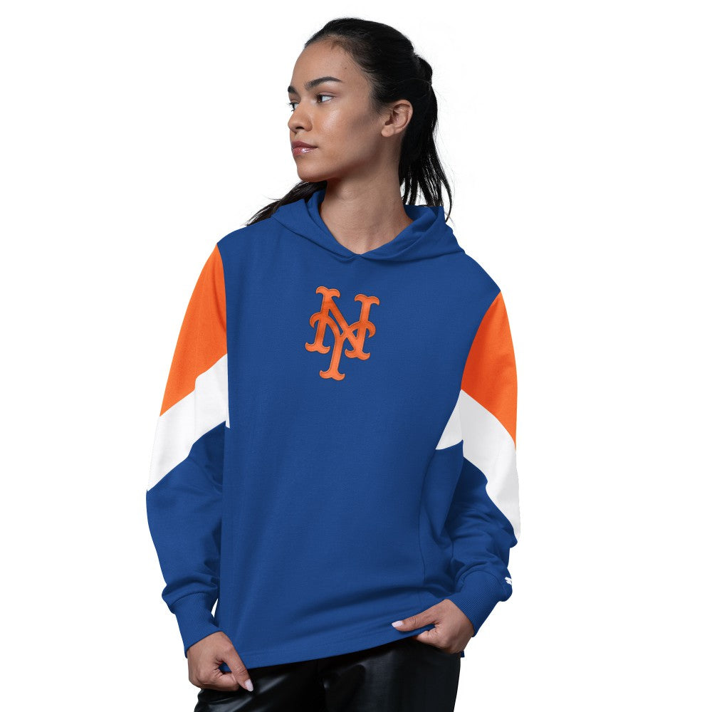 New York Mets Starter Women's Scrimmage Pullover Hoodie Lifestyle