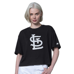 St. Louis Cardinals Starter Women's Holy Grail Boxy Cropped T-Shirt On Sale