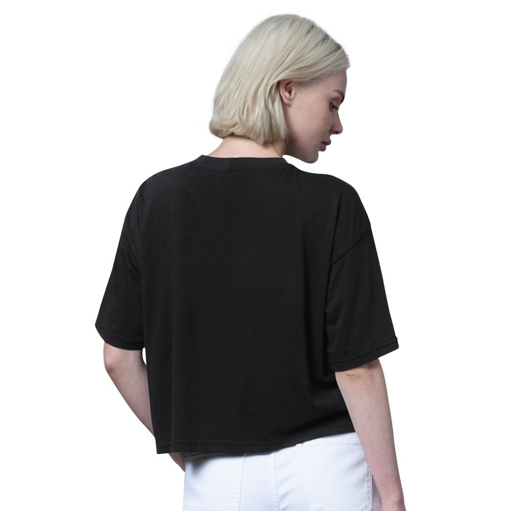 Chicago Cubs Starter Women's Holy Grail Boxy Cropped T-Shirt Near Me