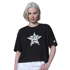Houston Astros Starter Women's Holy Grail Boxy Cropped T-Shirt On Sale