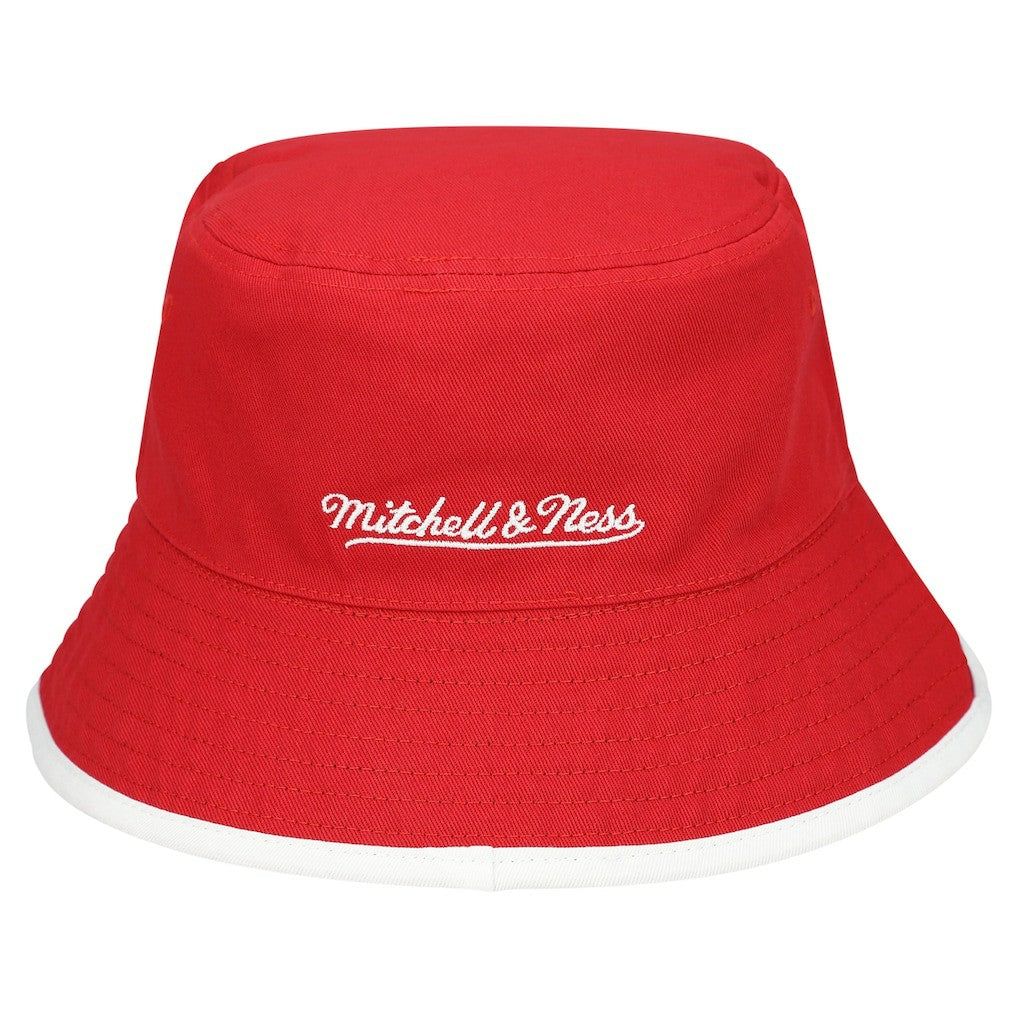 Mitchell & Ness - Chicago Bulls Flip It Reversible Bucket Hat - Black/Red
