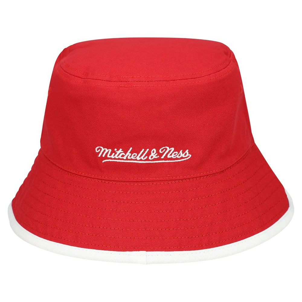 Mitchell & Ness - Chicago Bulls Flip It Reversible Bucket Hat - Black/Red