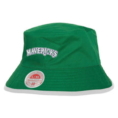 Mitchell & Ness - Dallas Mavericks Flip It Reversible Bucket Hat - Navy