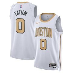 Nike - Jayson Tatum Boston Celtics Unisex 2025/26 Swingman Jersey - White - City Edition