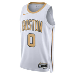 Nike - Jayson Tatum Boston Celtics Unisex 2025/26 Swingman Jersey - White - City Edition