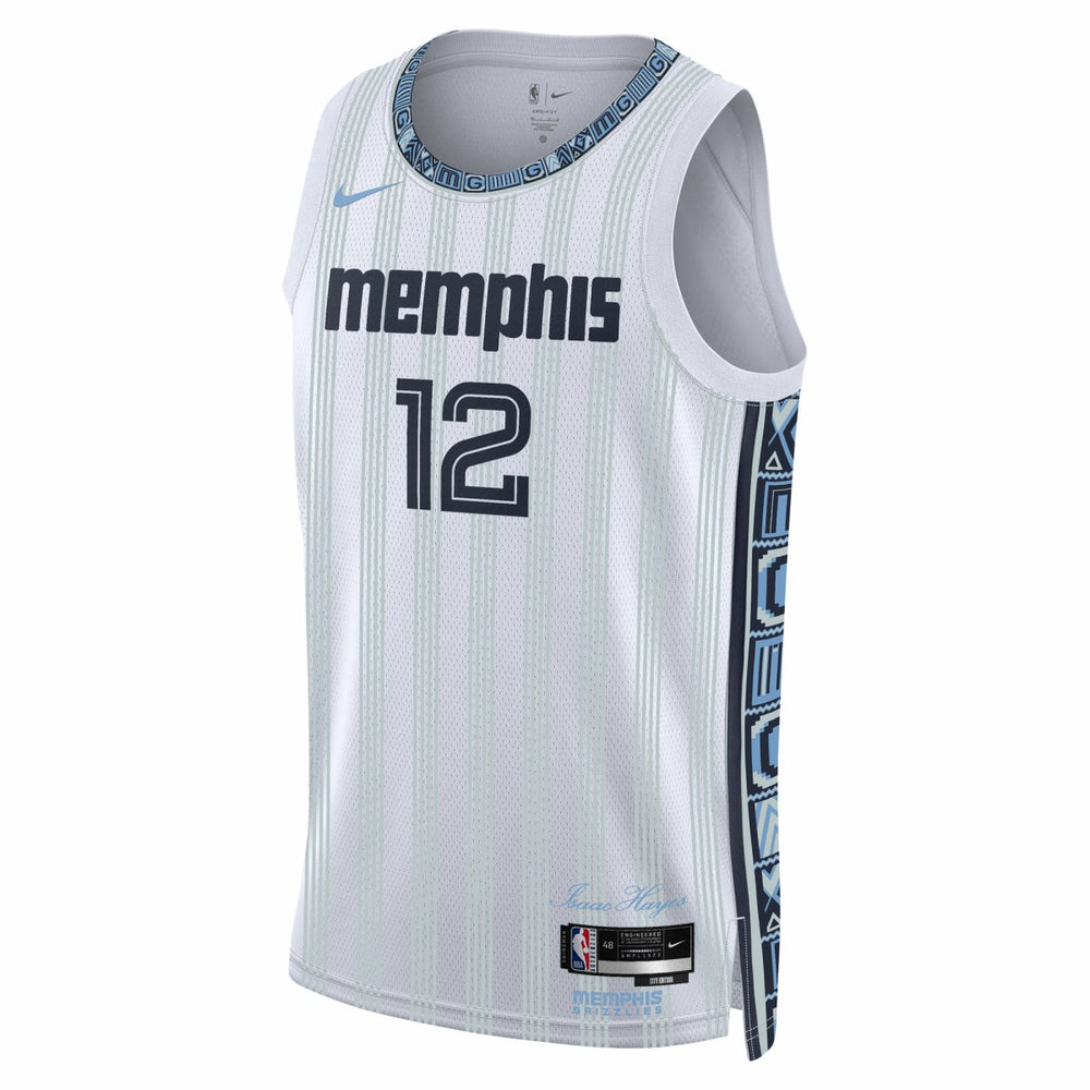 Nike - Ja Morant Memphis Grizzlies Unisex 2025/26 Swingman Jersey - White - City Edition