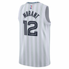 Nike - Ja Morant Memphis Grizzlies Unisex 2025/26 Swingman Jersey - White - City Edition