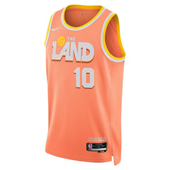 Nike - Darius Garland Cleveland Cavaliers Unisex 2025/26 Swingman Jersey - Orange - City Edition