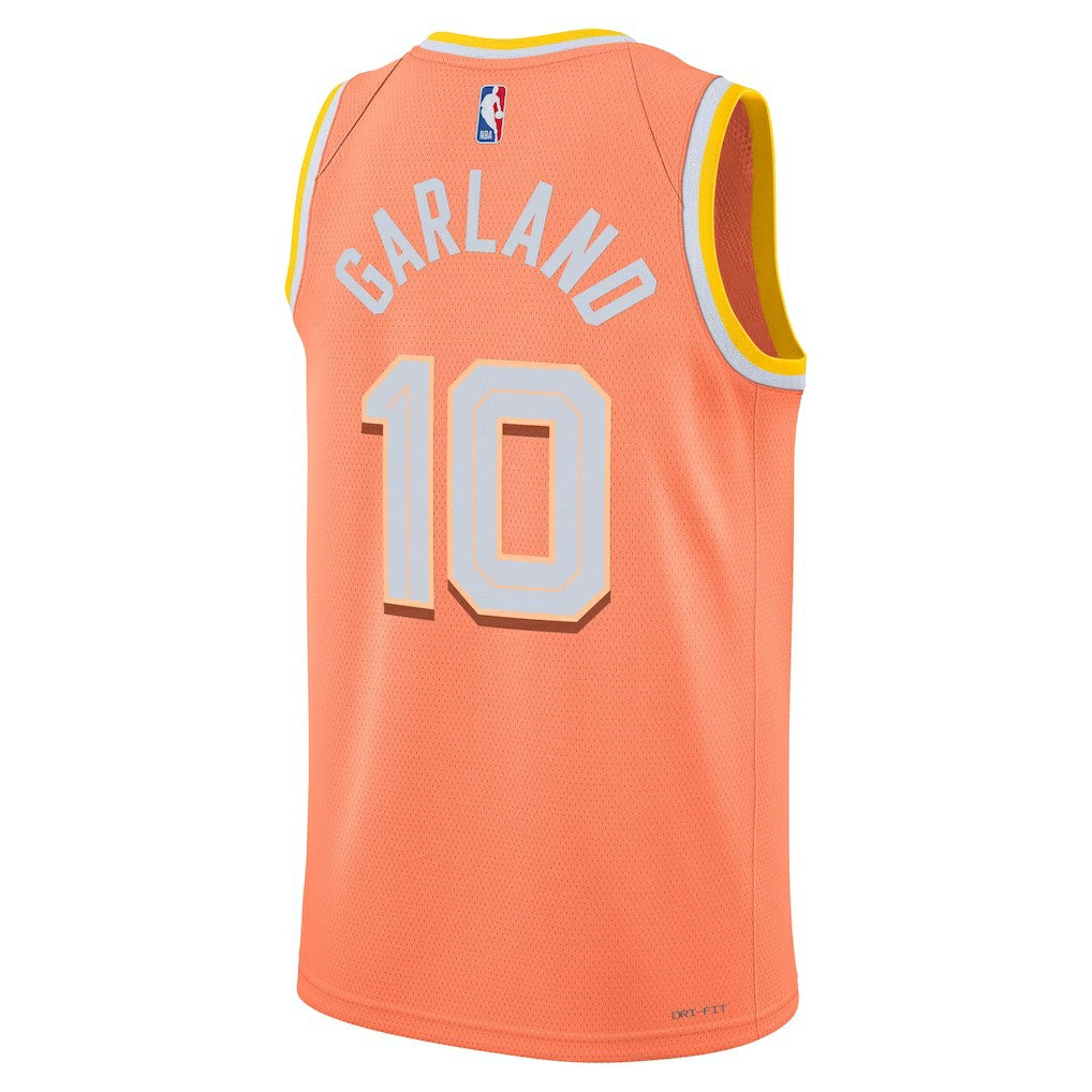 Nike - Darius Garland Cleveland Cavaliers Unisex 2025/26 Swingman Jersey - Orange - City Edition