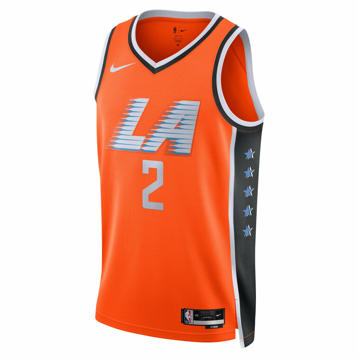 Kawhi Leonard LA Clippers Unisex 2025/26 Swingman Jersey - Orange - City Edition | NBA Jerseys