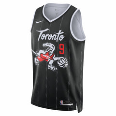 Nike - RJ Barrett Toronto Raptors Unisex 2025/26 Swingman Jersey - Black - City Edition