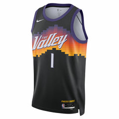 Nike - Devin Booker Phoenix Suns Unisex 2025/26 Swingman Jersey - Black - City Edition