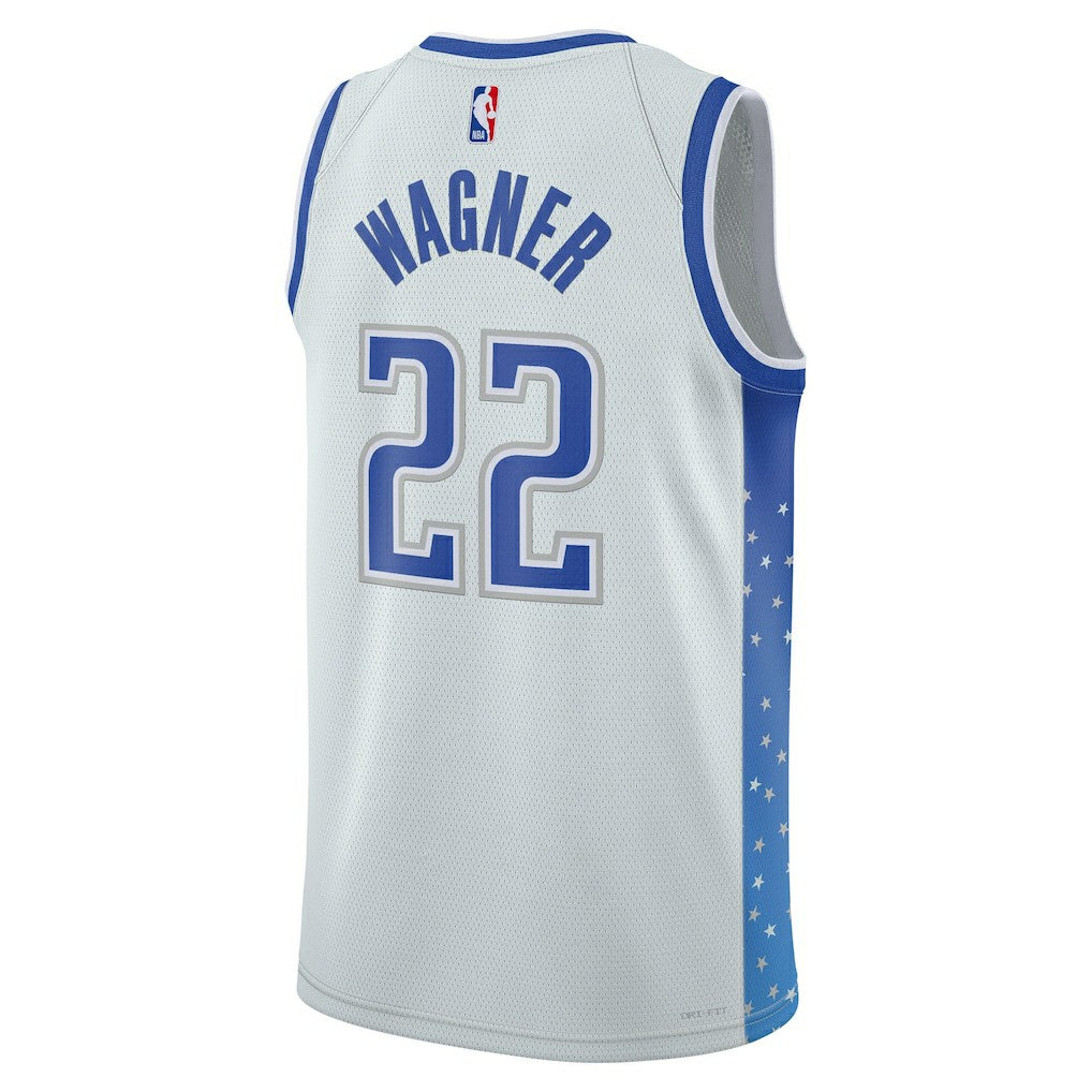 Nike - Franz Wagner Orlando Magic Unisex 2025/26 Swingman Jersey - Silver - City Edition