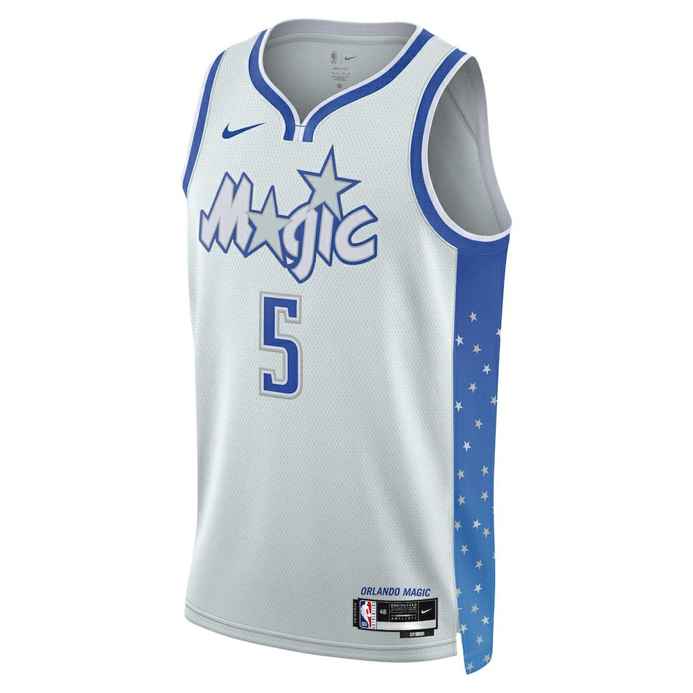Nike - Paolo Banchero Orlando Magic Unisex 2025/26 Swingman Jersey - Silver - City Edition