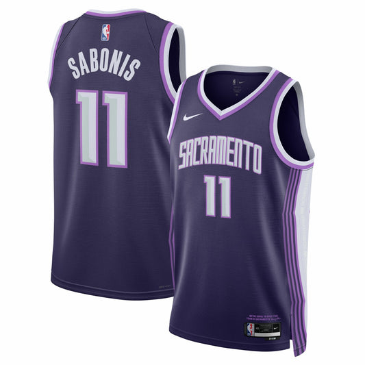 Domantas Sabonis Sacramento Kings Unisex 2025/26 Swingman Jersey - Purple - City Edition | NBA Jerseys