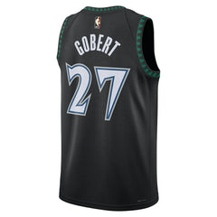 Nike - Rudy Gobert Minnesota Timberwolves Unisex Swingman Jersey - Classic Edition - Black